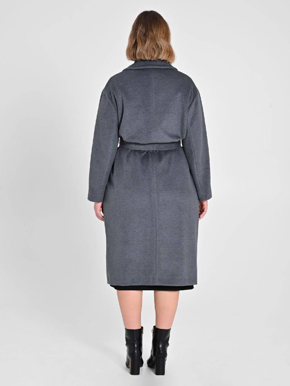 Rinascimento Cappotto Curvy Grigio Moda