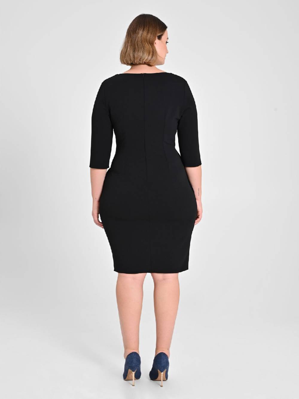 Rinascimento Tubino Curvy Nero Nuovo