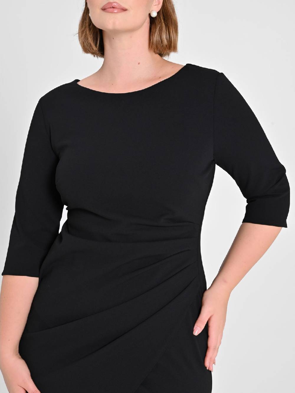 Rinascimento Tubino Curvy Nero Nuovo