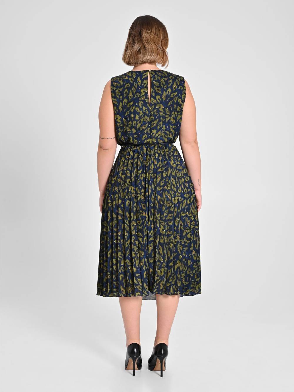 Rinascimento Abito Curvy stampa Animalier Qualità