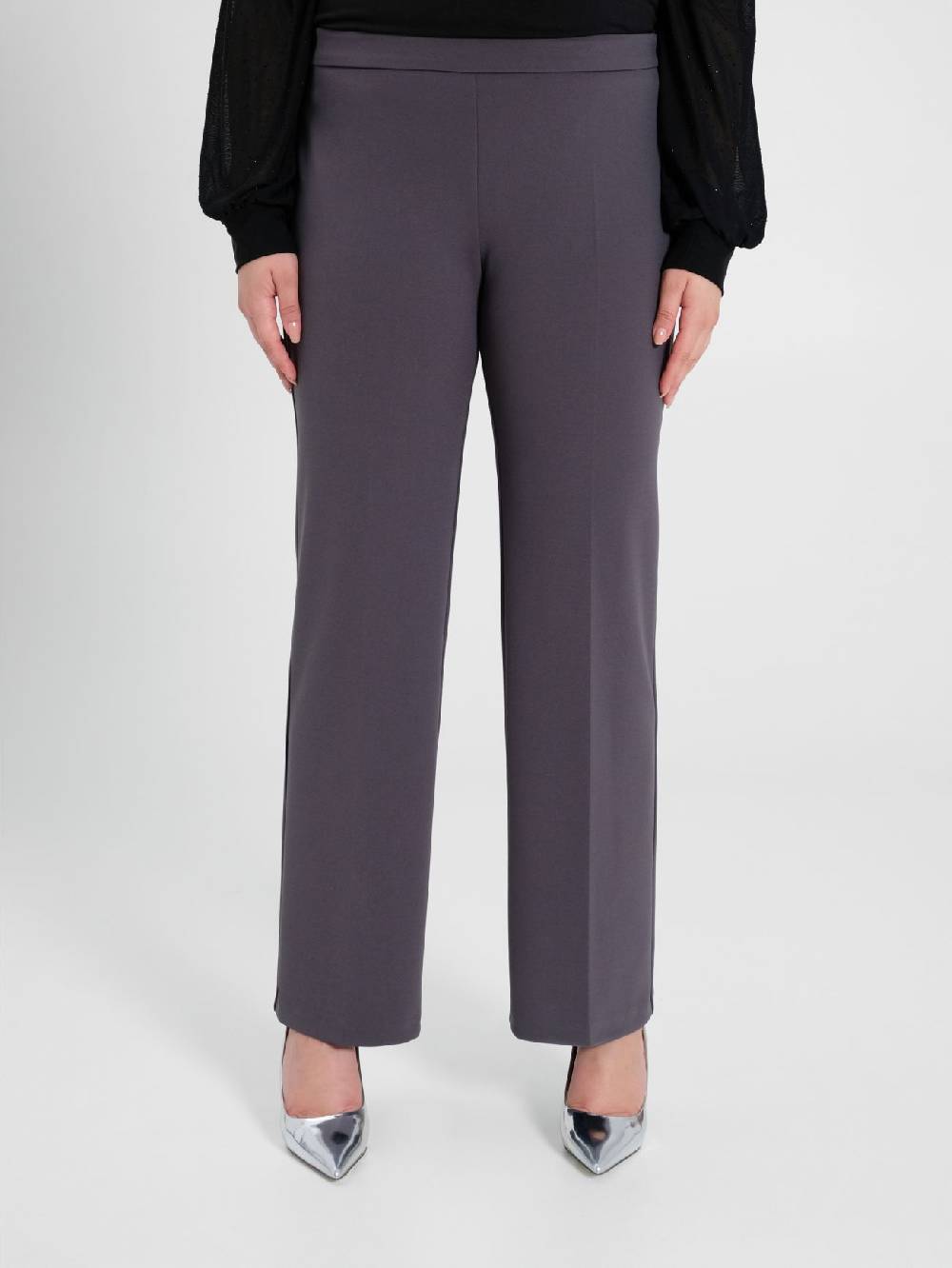 Rinascimento Pantaloni Curvy Grigio Scuro Spedizione Gratuita