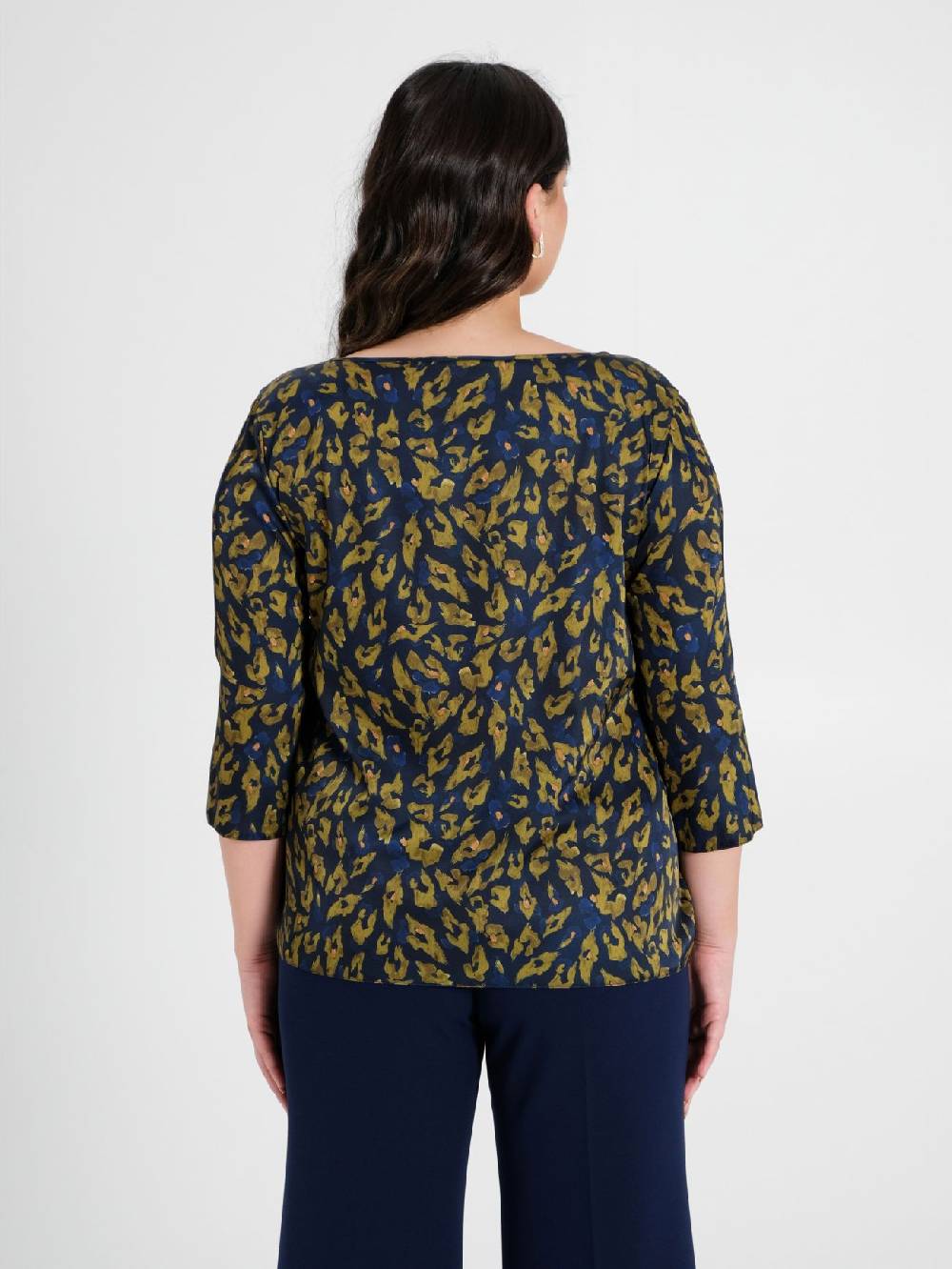 Rinascimento Blusa Curvy Animalier Fino Al -60%