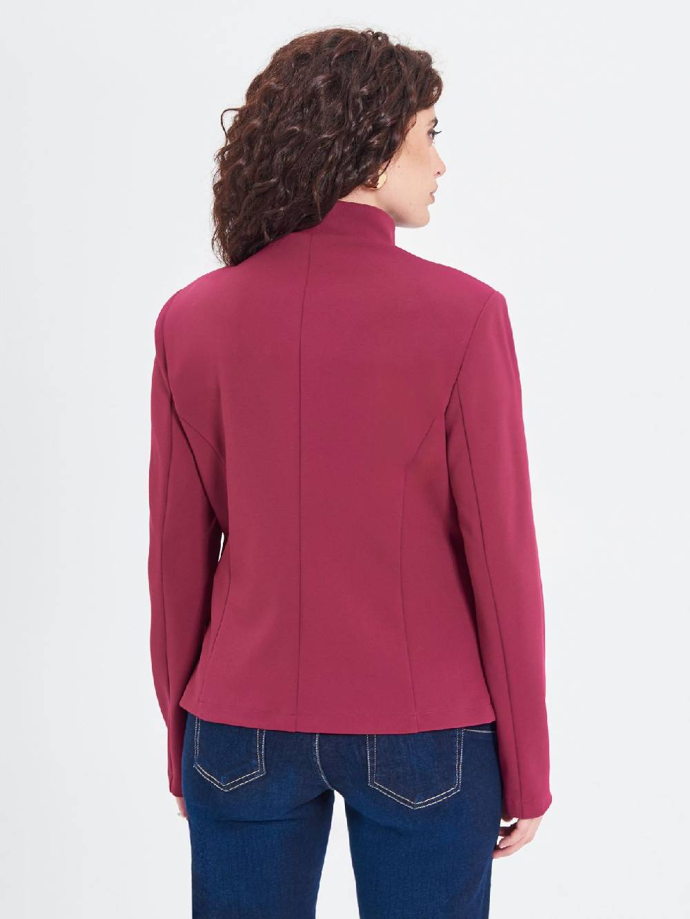 Rinascimento Giacca Curvy Bordeaux Novità