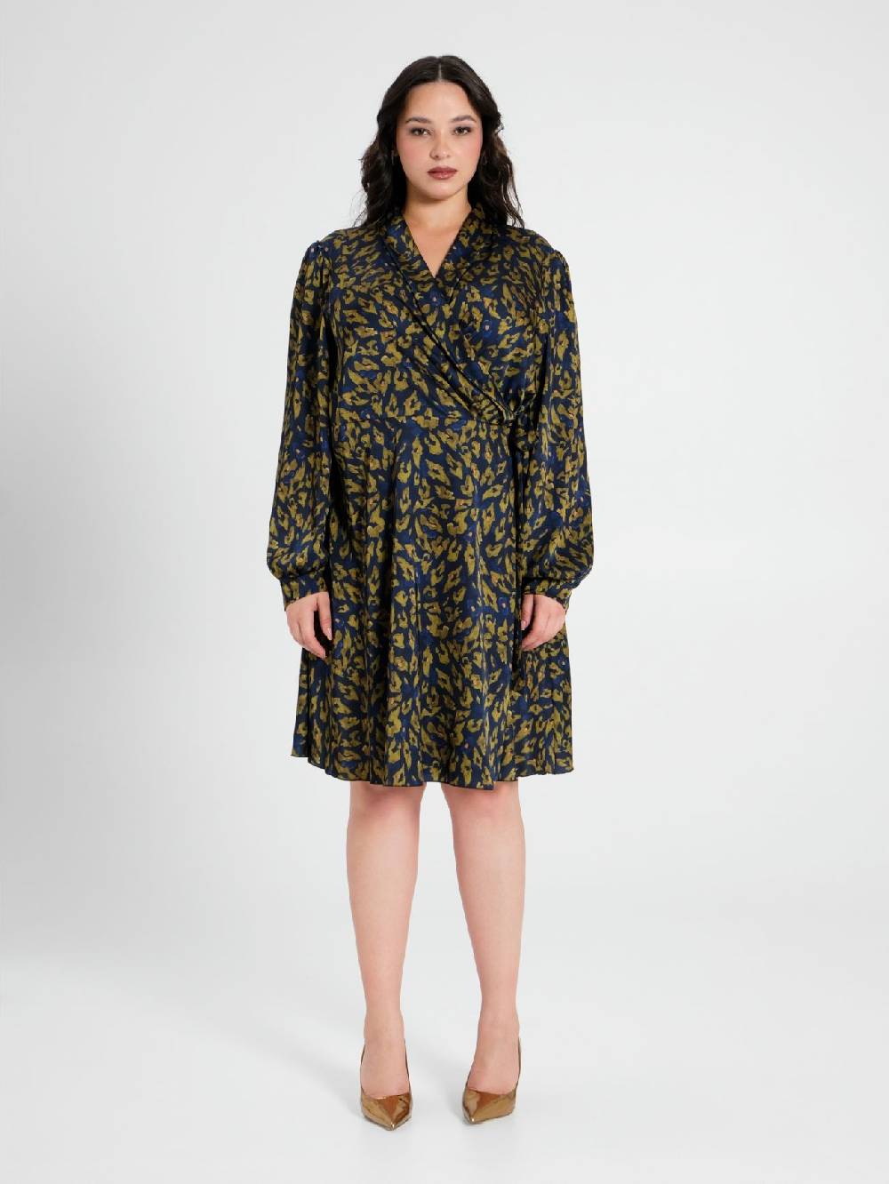 Rinascimento Abito Curvy Animalier Economico