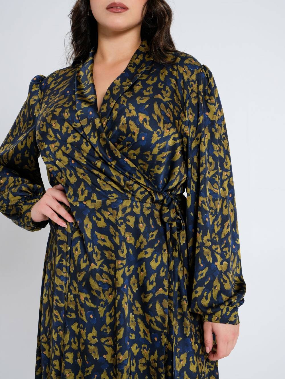 Rinascimento Abito Curvy Animalier Economico
