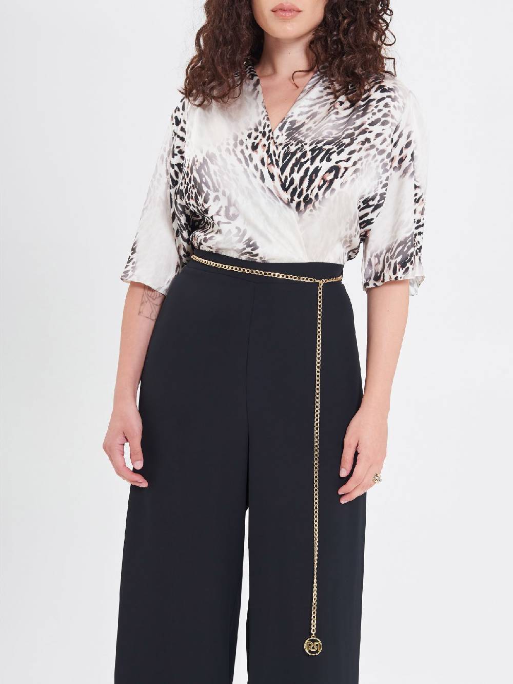 Rinascimento Tuta Curvy Palazzo Animalier Vendita calda