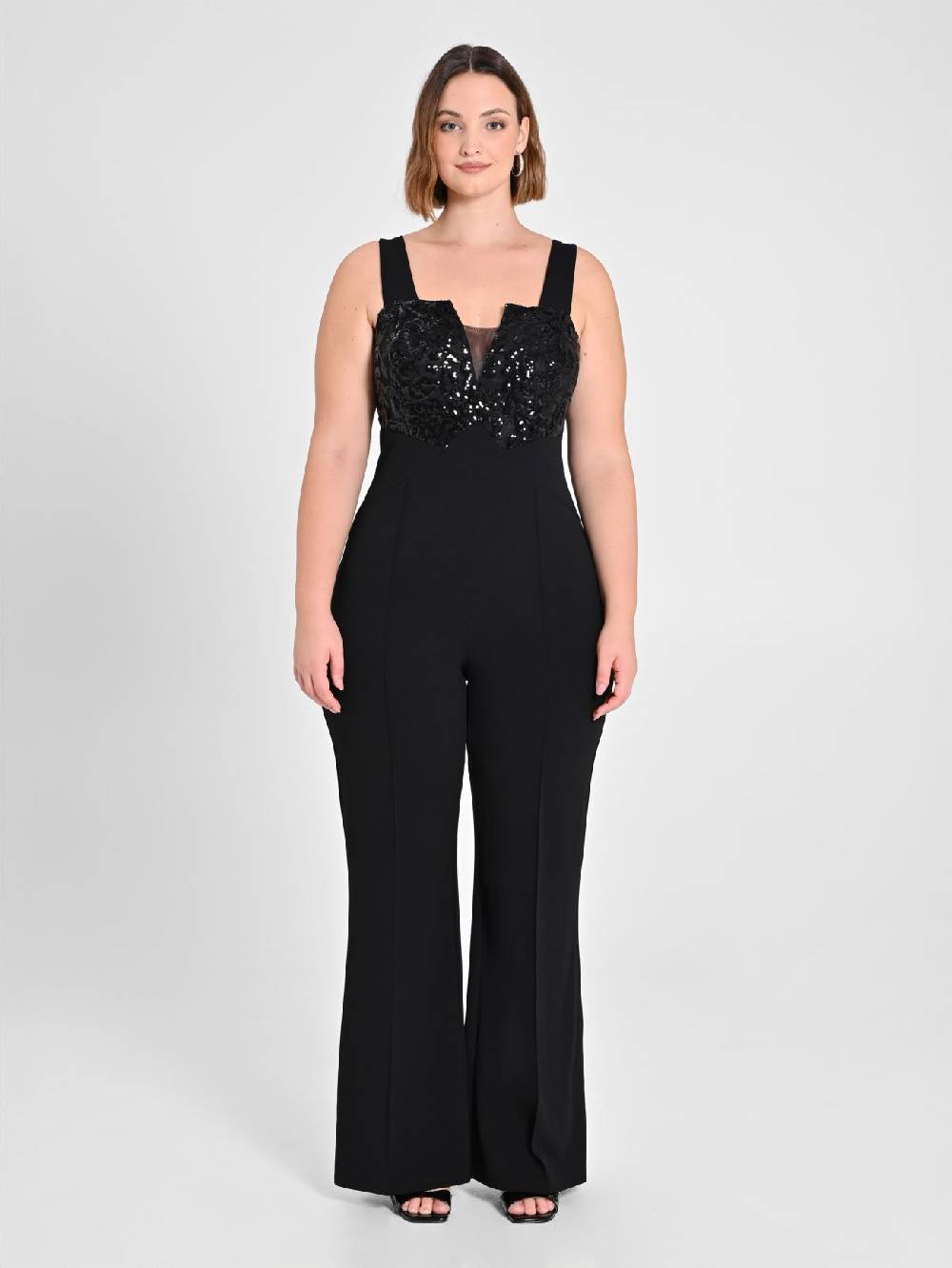 Rinascimento Tuta Curvy con corpino Paillettes Lightning offer