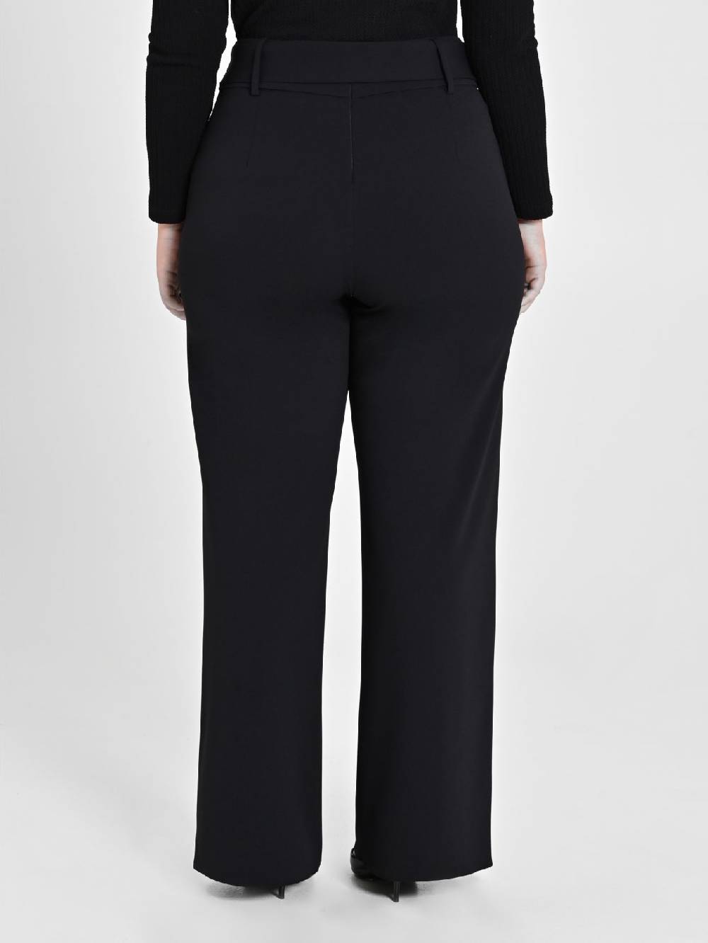 Rinascimento Pantaloni Curvy Neri Liquidazione