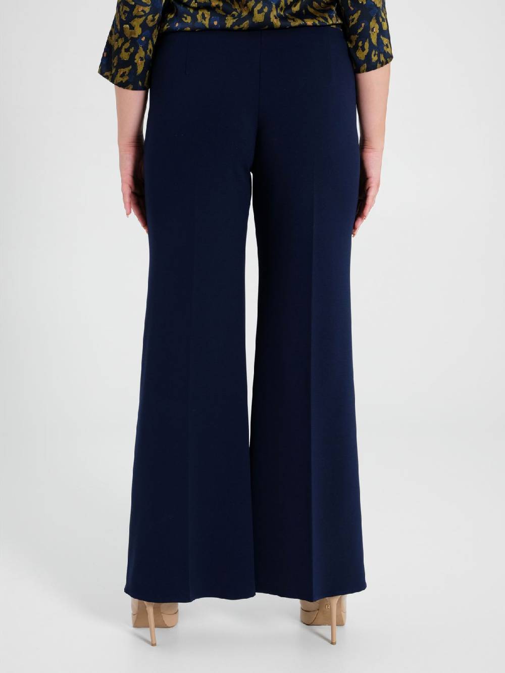Rinascimento Pantaloni Curvy Palazzo Blu Offerta settimanale