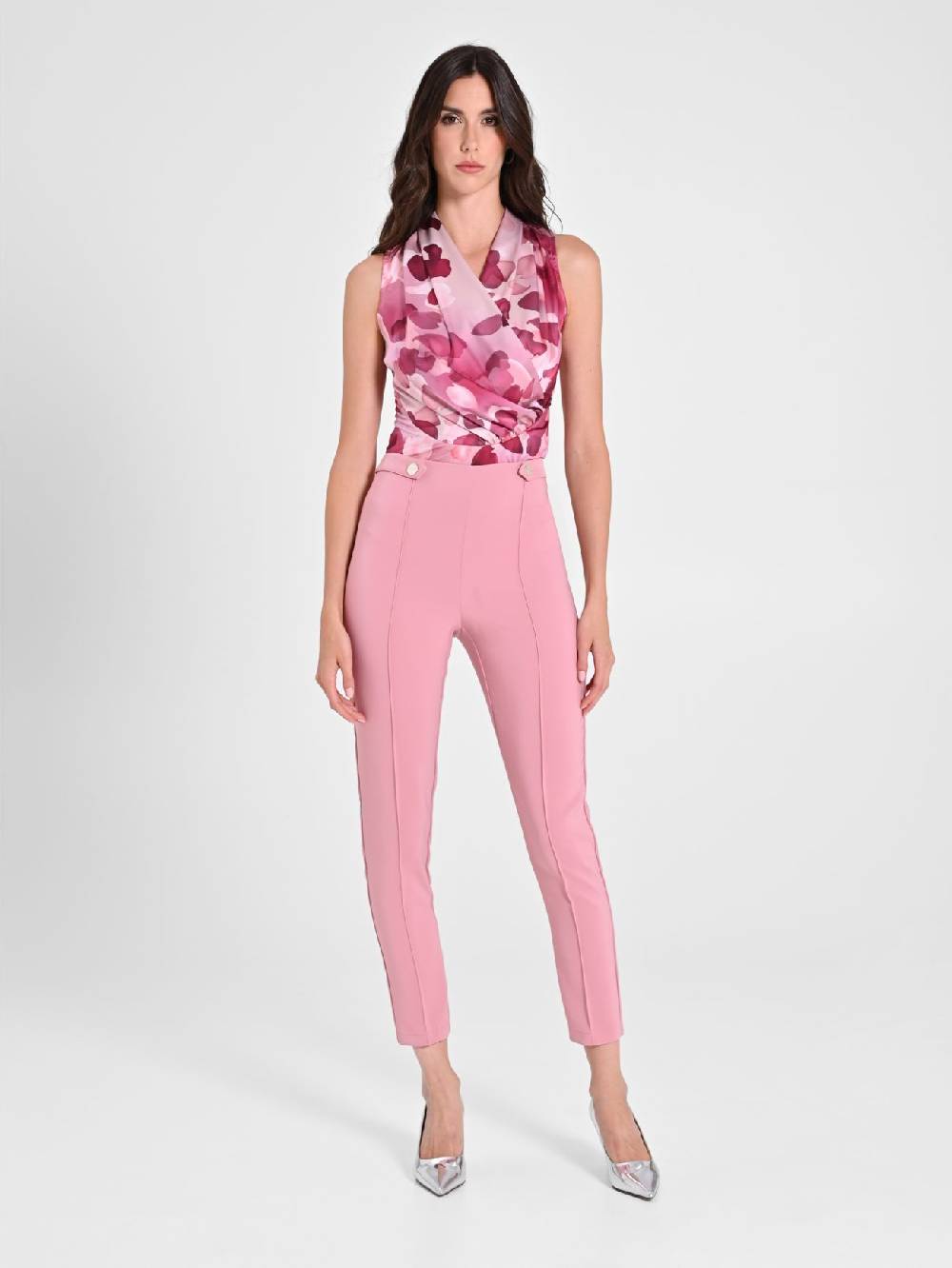 Rinascimento Pantaloni con Pattine Rosa Antico Fino al 60% di sconto