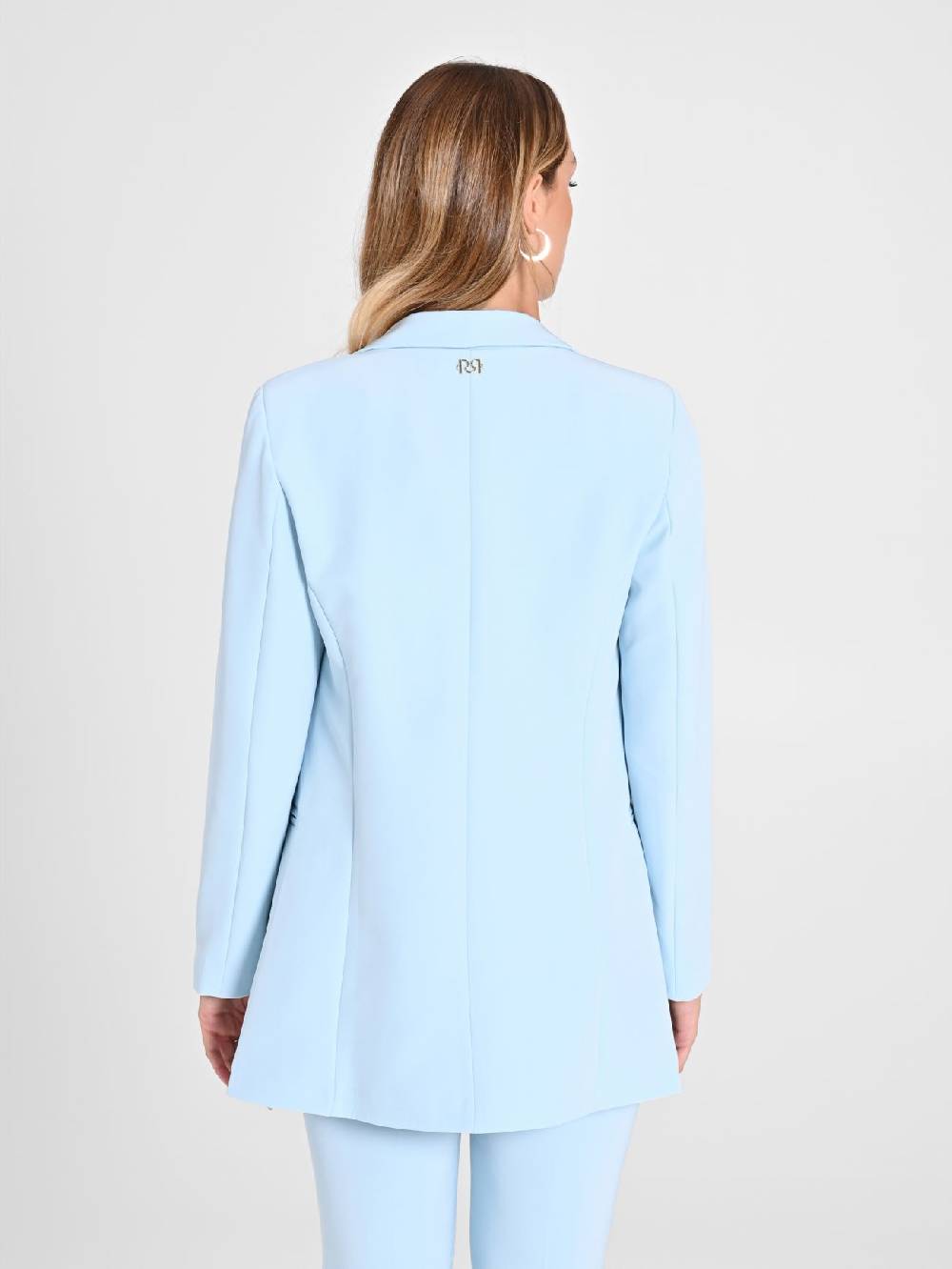 Rinascimento Giacca Doppiopetto Azzurra Sconto