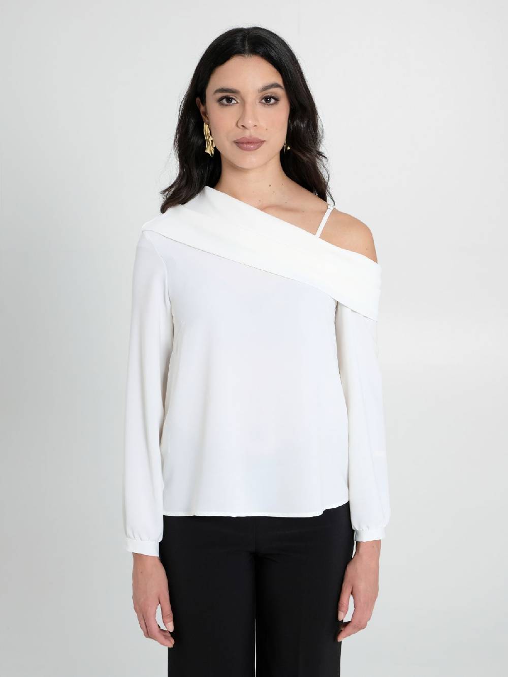 Rinascimento Blusa in Raso Opaco Offerte