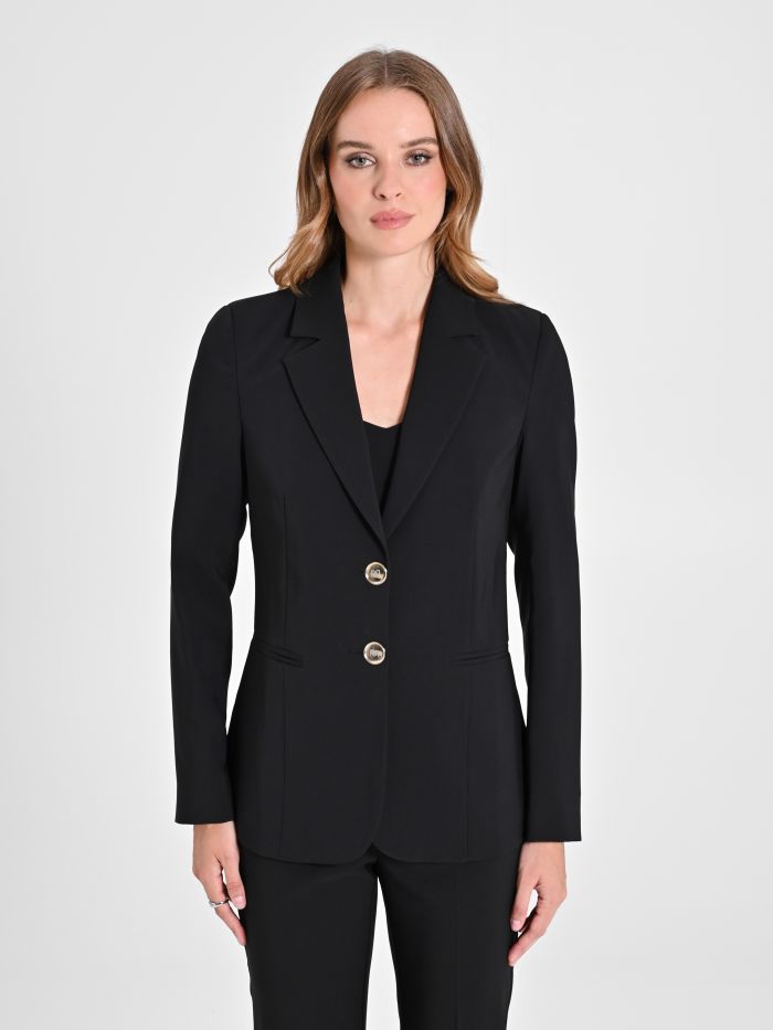Rinascimento Giacca a Due Bottoni in Tessuto Tecnico Donna Flash Sale