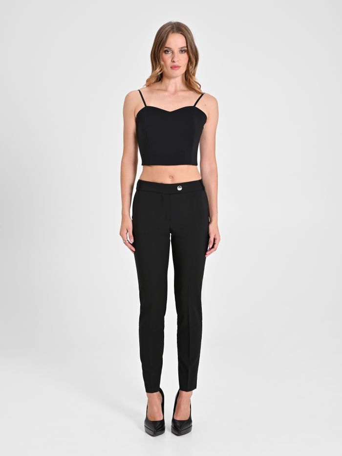 Rinascimento Pantaloni Slim in Tessuto Tecnico Fornitura limitata