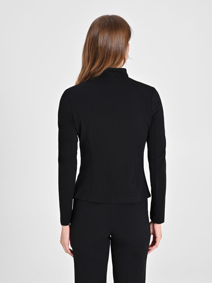 Rinascimento Giacca zip in scuba crèpe Donna Offerta per la Festa della Mamma
