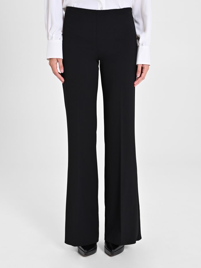 Rinascimento Pantaloni palazzo in scuba crèpe Latest fashion