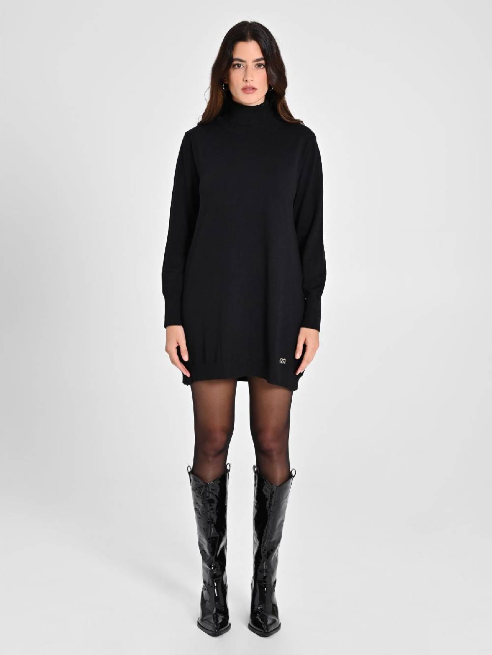 Rinascimento Abito Nero in Maglia Ecotec® Offerta settimanale