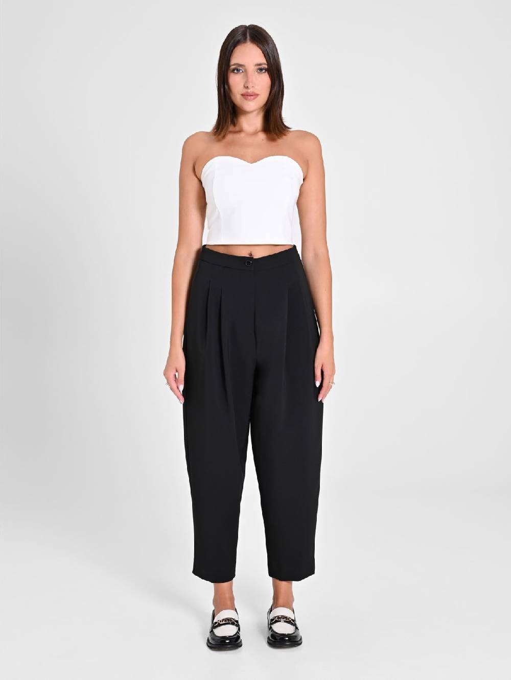 Rinascimento Pantaloni Ampi Neri Latest stili