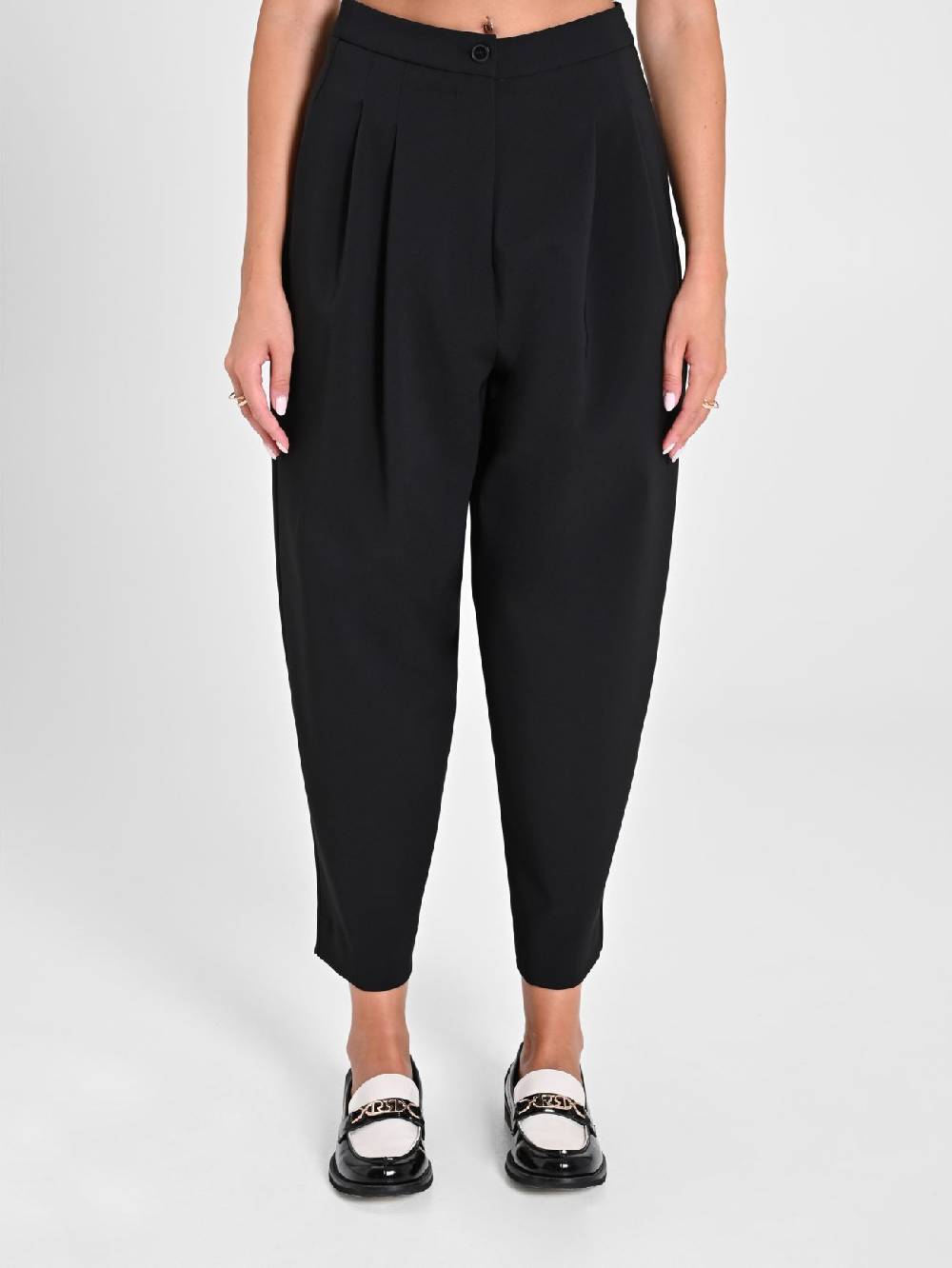 Rinascimento Pantaloni Ampi Neri Latest stili