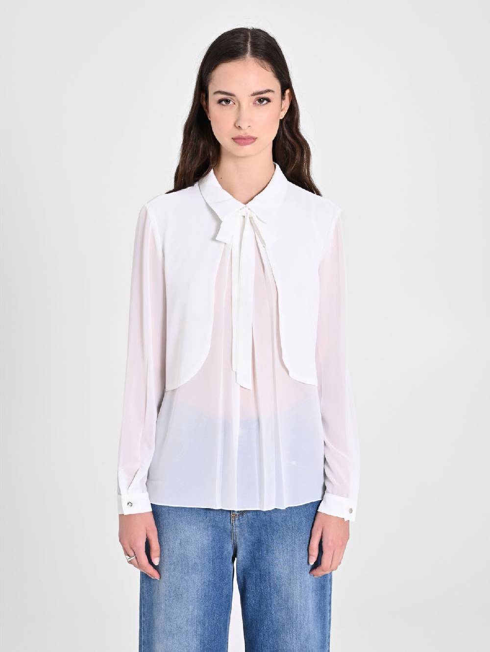 Rinascimento Blusa con Nastri Ultimo giorno