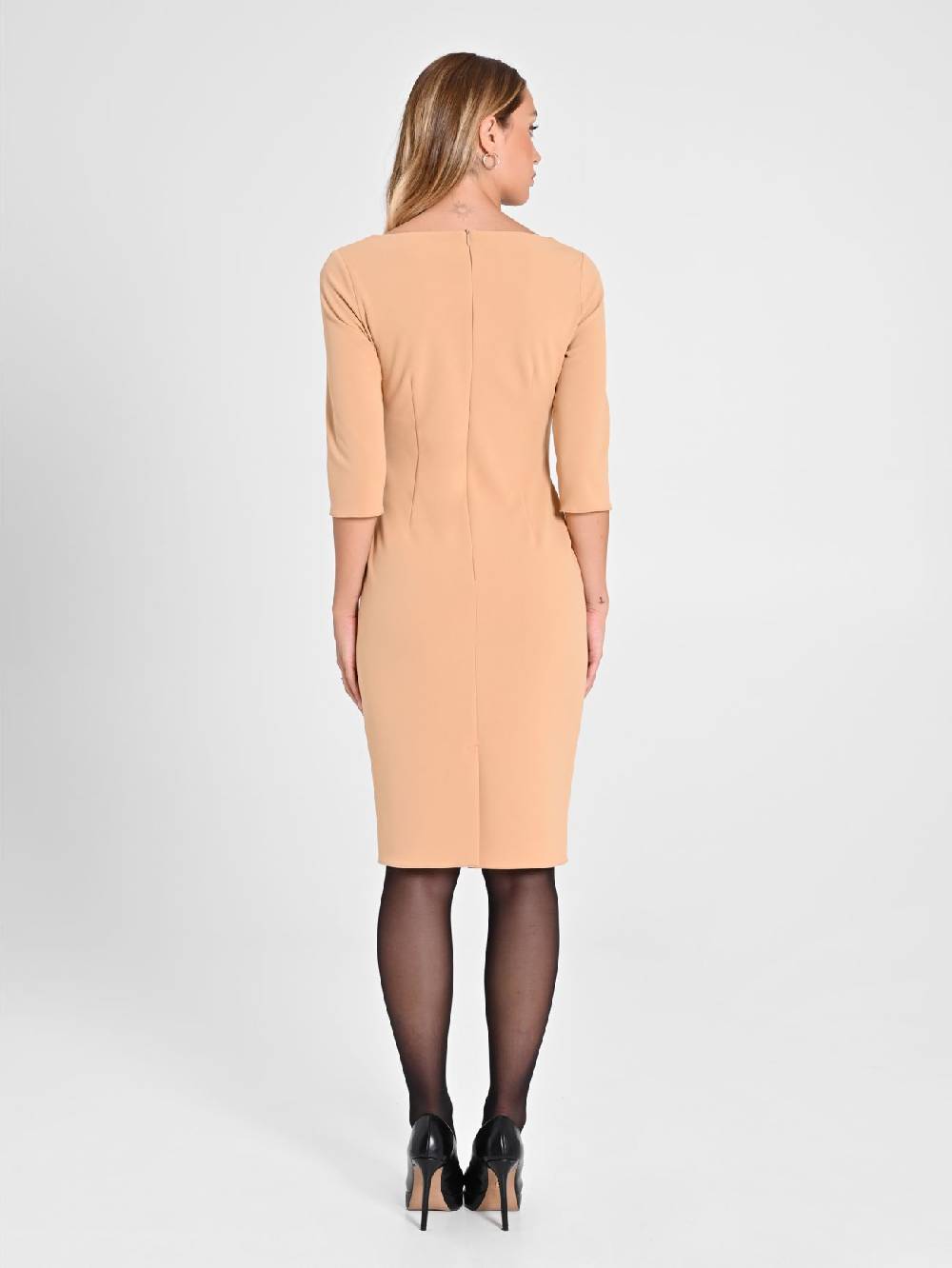 Rinascimento Tubino Beige Nastri Fino al 50% di sconto