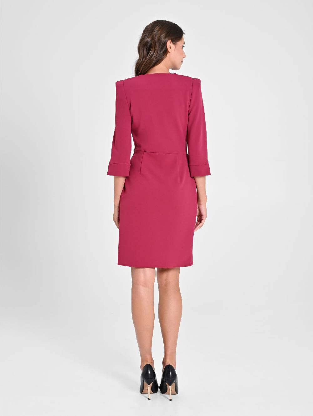 Rinascimento Abito Wrap Bordeaux Only for today