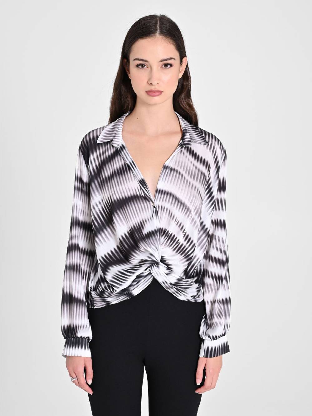 Rinascimento Blusa stampa Astratta 50% di sconto con spedizione gratuita