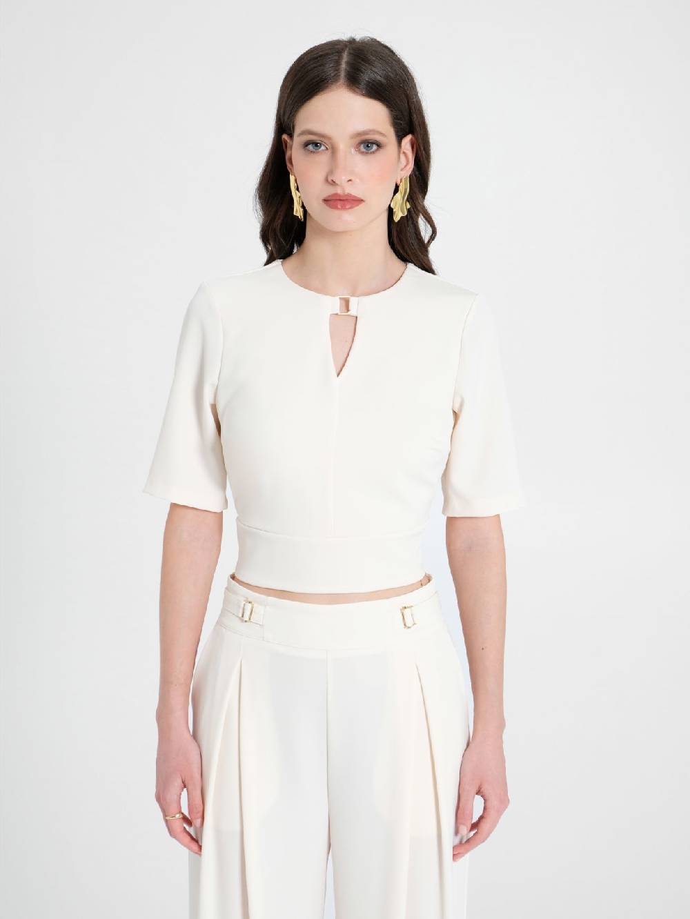 Rinascimento Blusa con Fibbia Duty-free