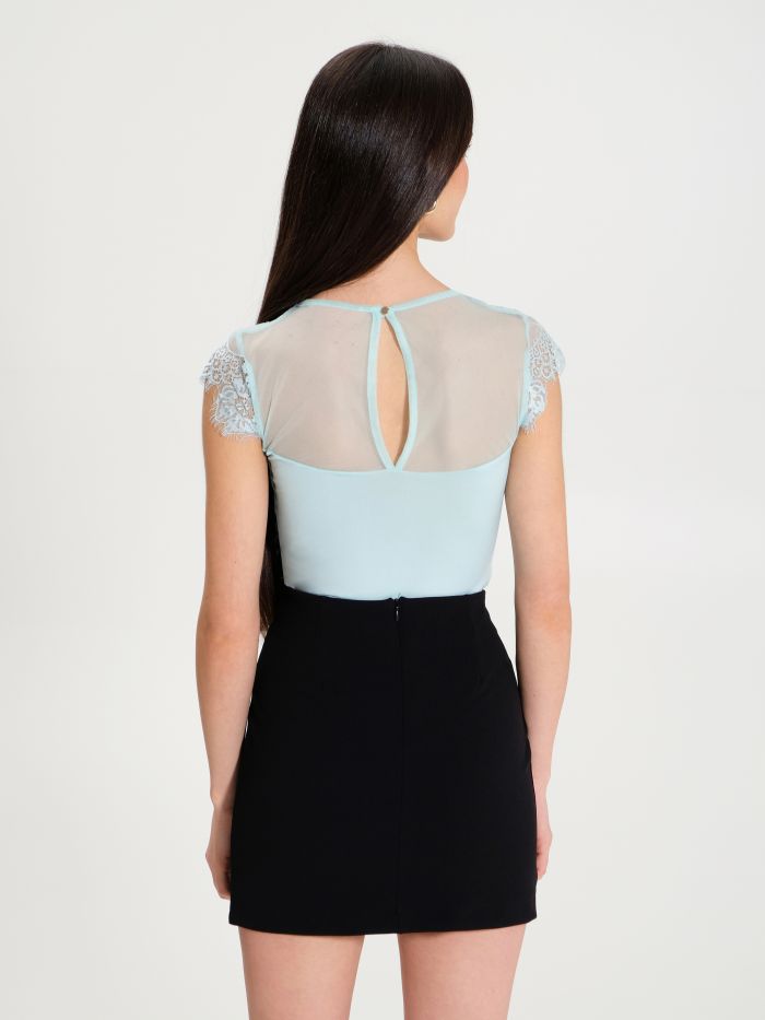 Rinascimento Top Body in Pizzo Moda