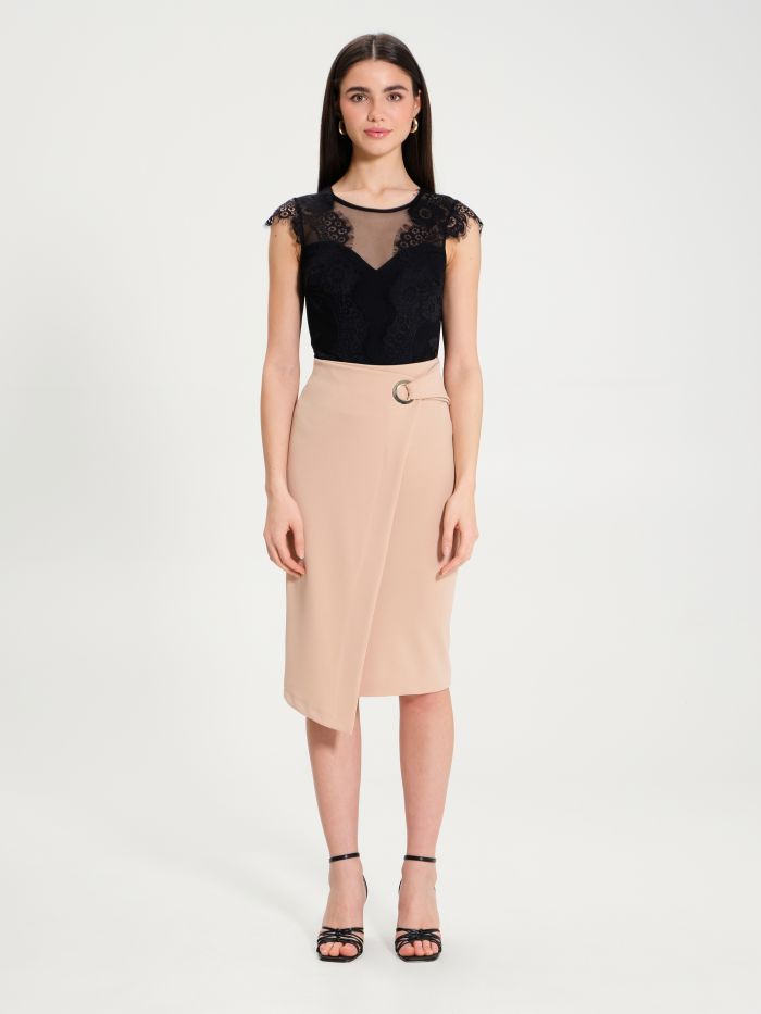 Rinascimento Top Body in Pizzo Negozio online di fabbrica