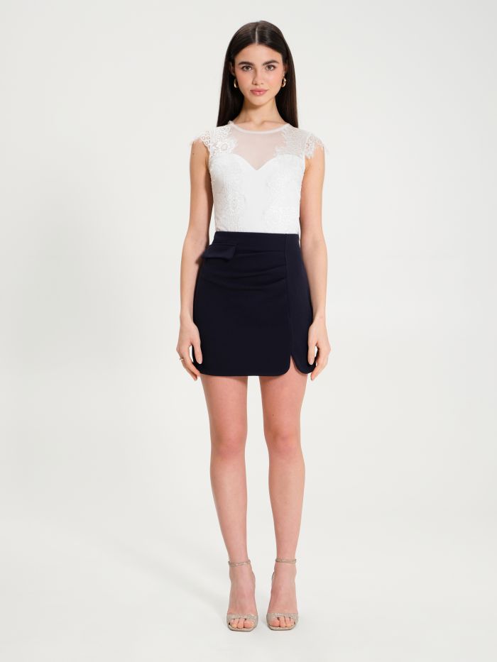 Rinascimento Top Body in Pizzo Prezzo di fabbrica