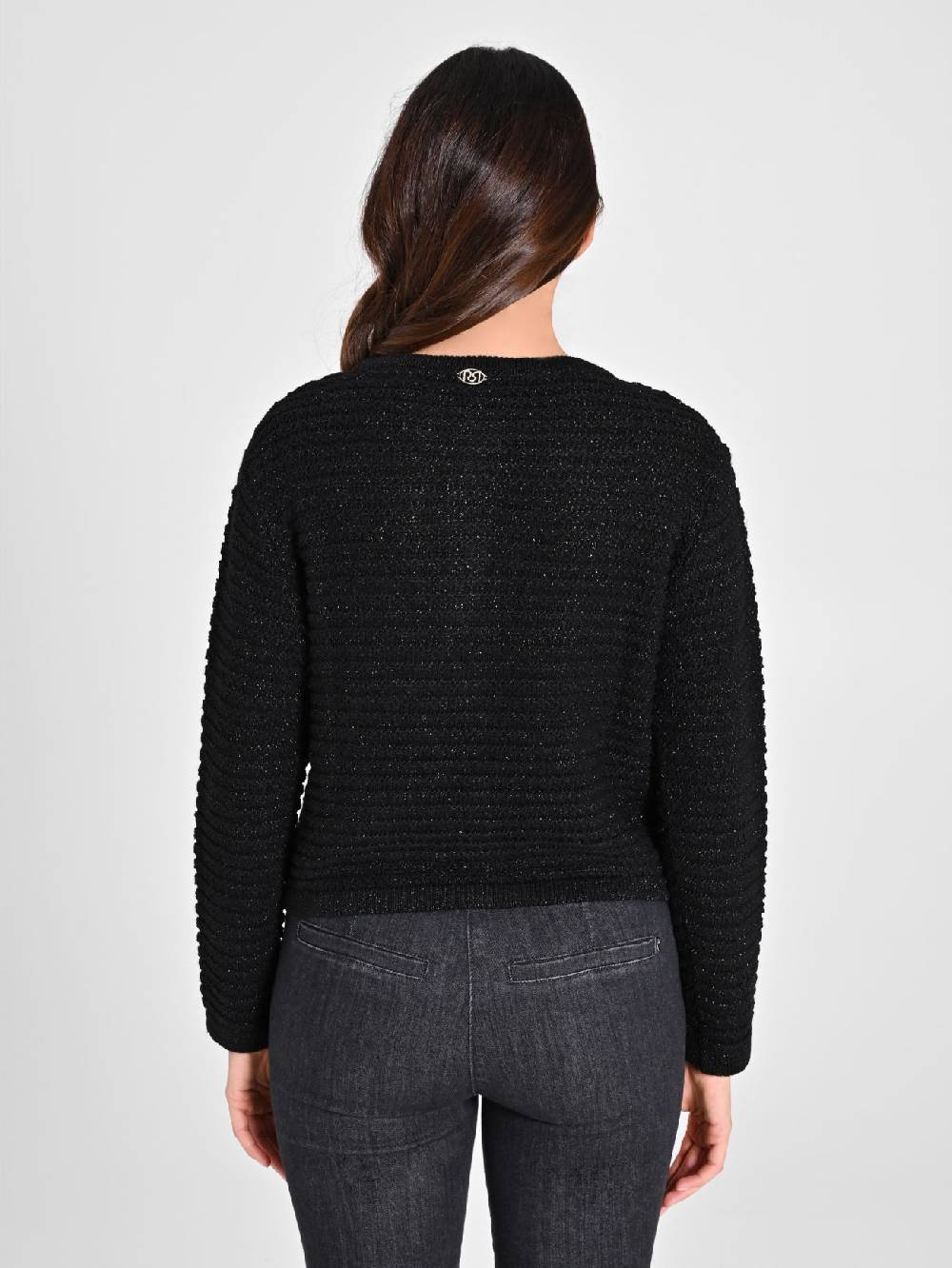 Rinascimento Cardigan Lurex Argento Cyber Monday