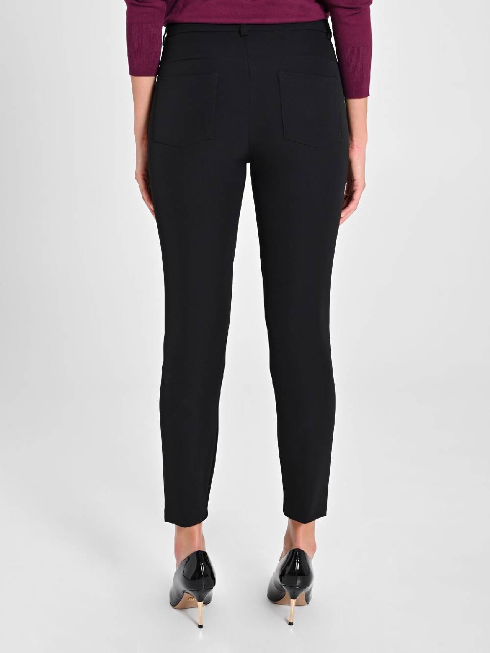 Rinascimento Pantaloni Skinny Neri Offerta Pasqua