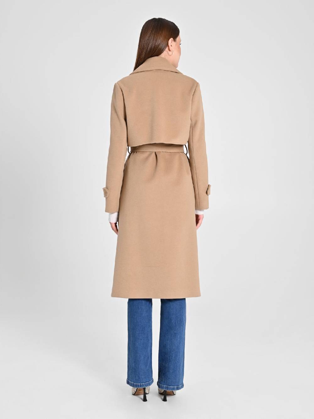 Rinascimento Cappotto Trasformabile Tre-In-Uno color Cammello Enormi risparmi