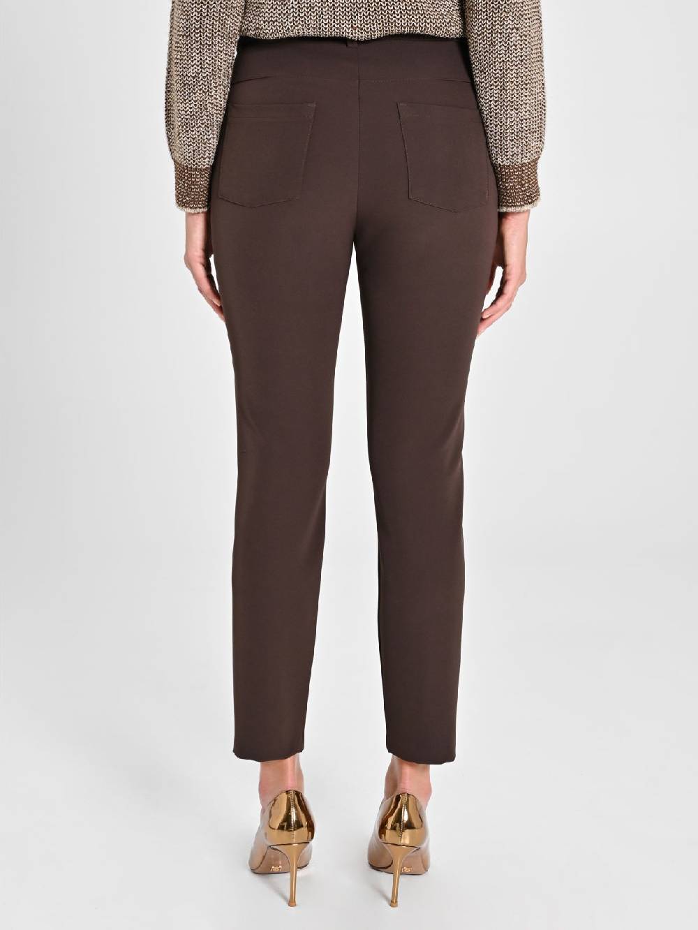 Rinascimento Pantaloni Skinny Marroni Ultimo giorno