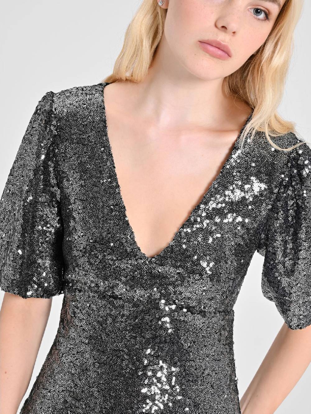 Rinascimento Abito Paillettes All-Over Offerta speciale della fabbrica