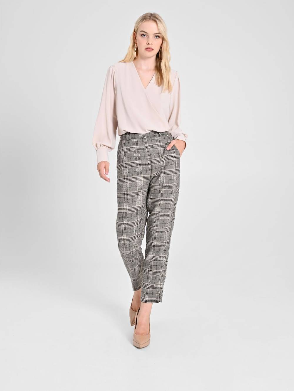 Rinascimento Pantaloni Principe di Galles Fino al 55% di sconto