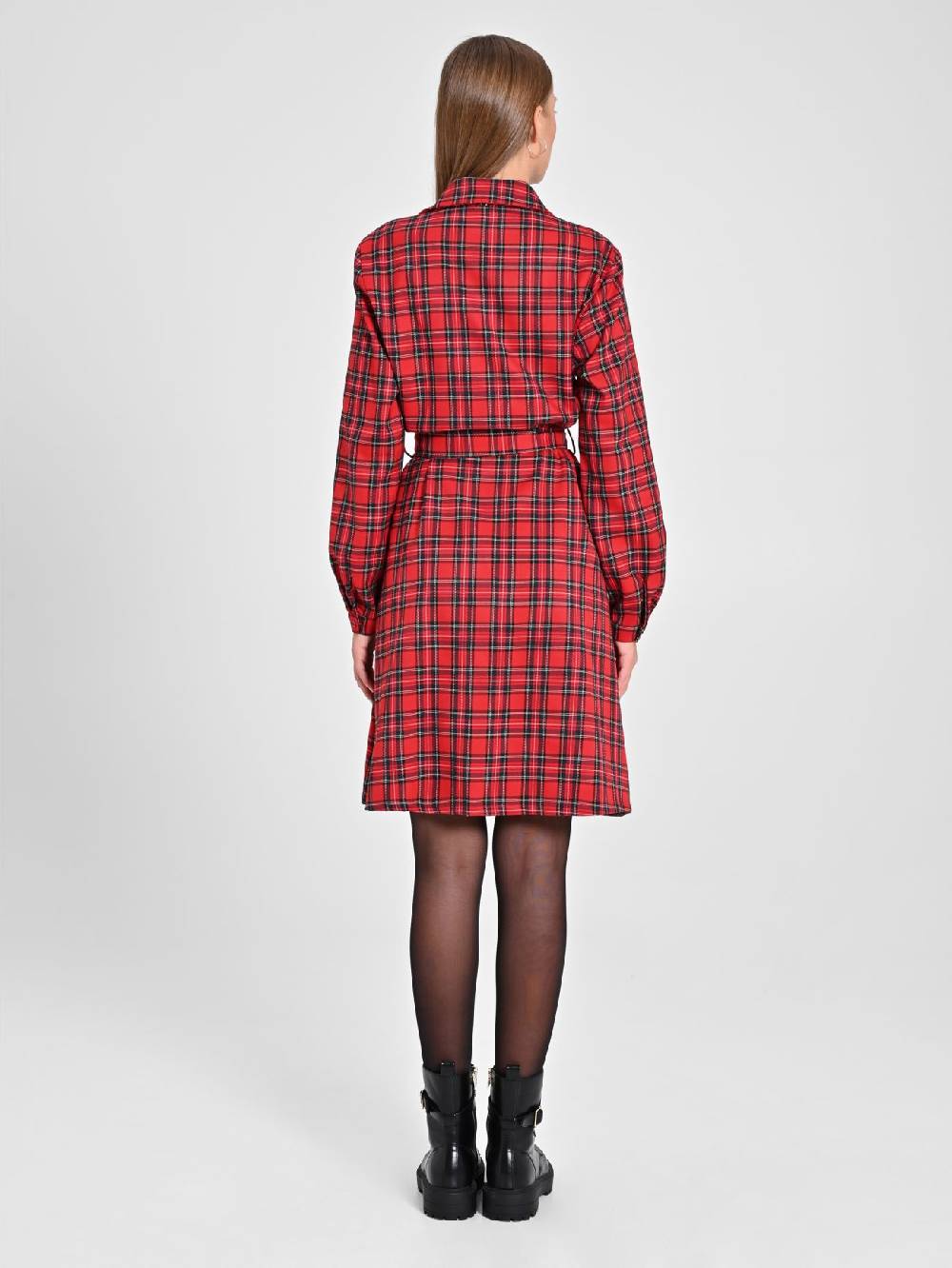 Rinascimento Chemisier in Tartan 50% di sconto con spedizione gratuita