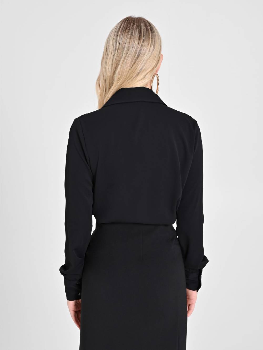 Rinascimento Blusa Body Nera In vendita