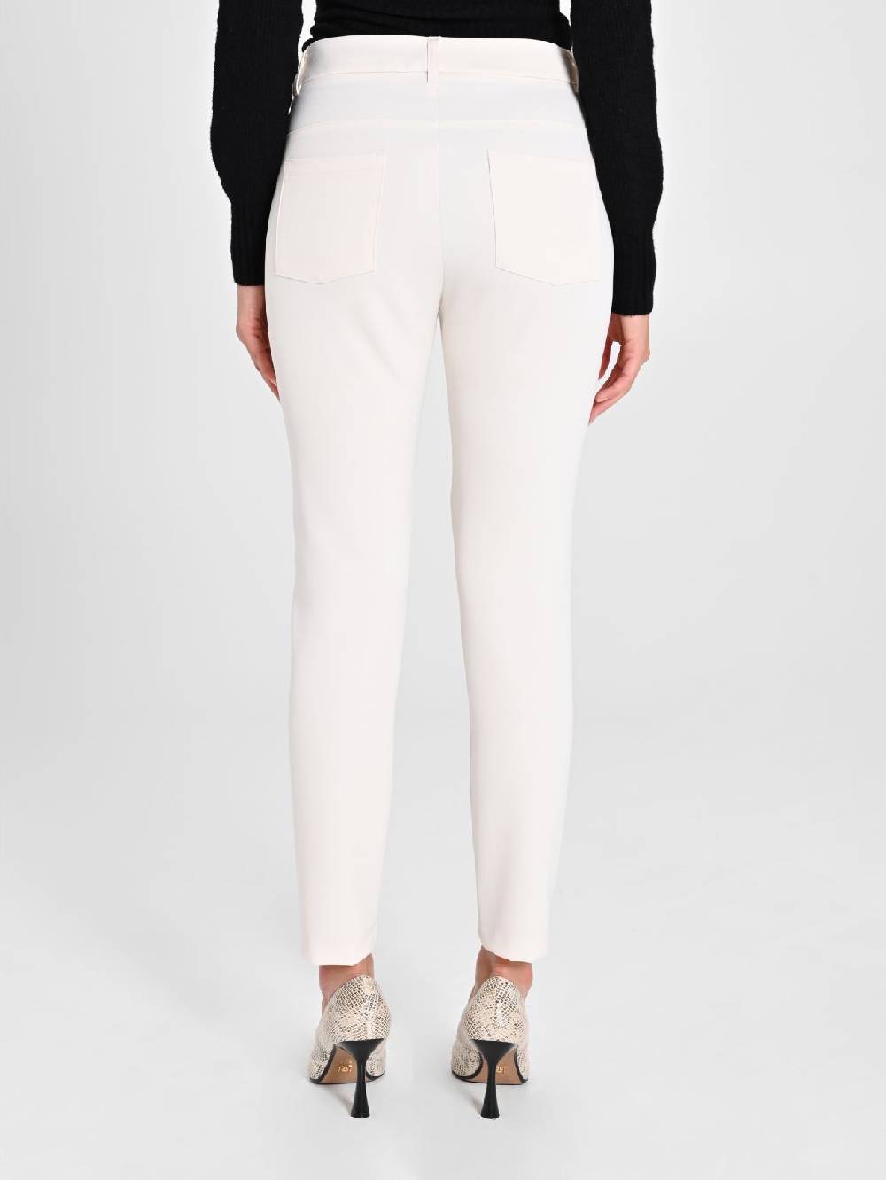Rinascimento Pantaloni Skinny Bianchi 2025