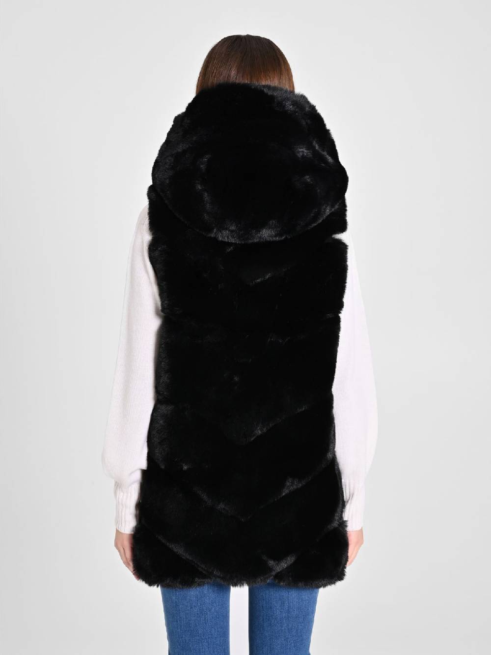 Rinascimento STYLE01FW24 CAPP GILET B001 Qualità Garantita