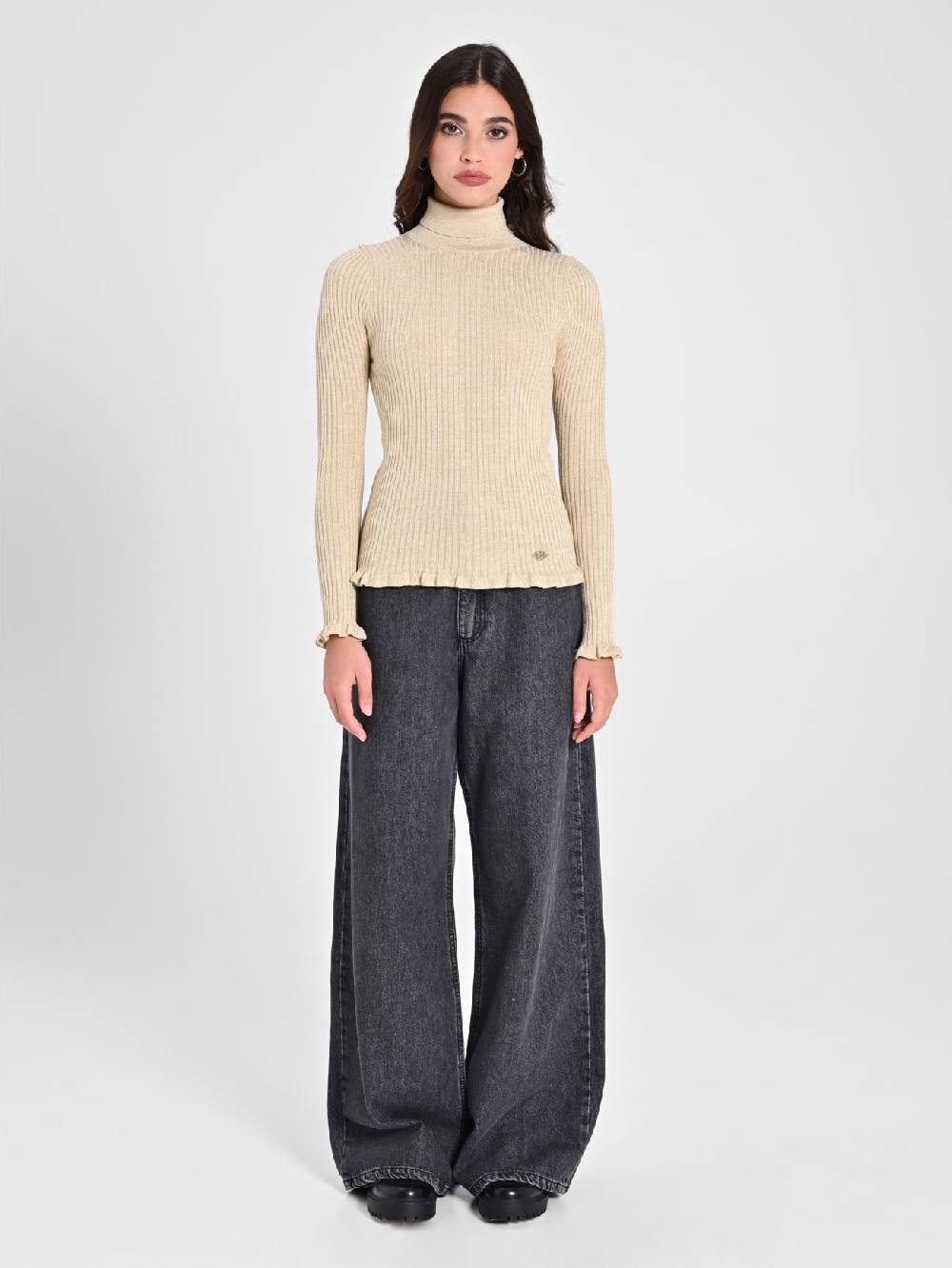 Rinascimento Maglioncino Oro Lurex In Vendita