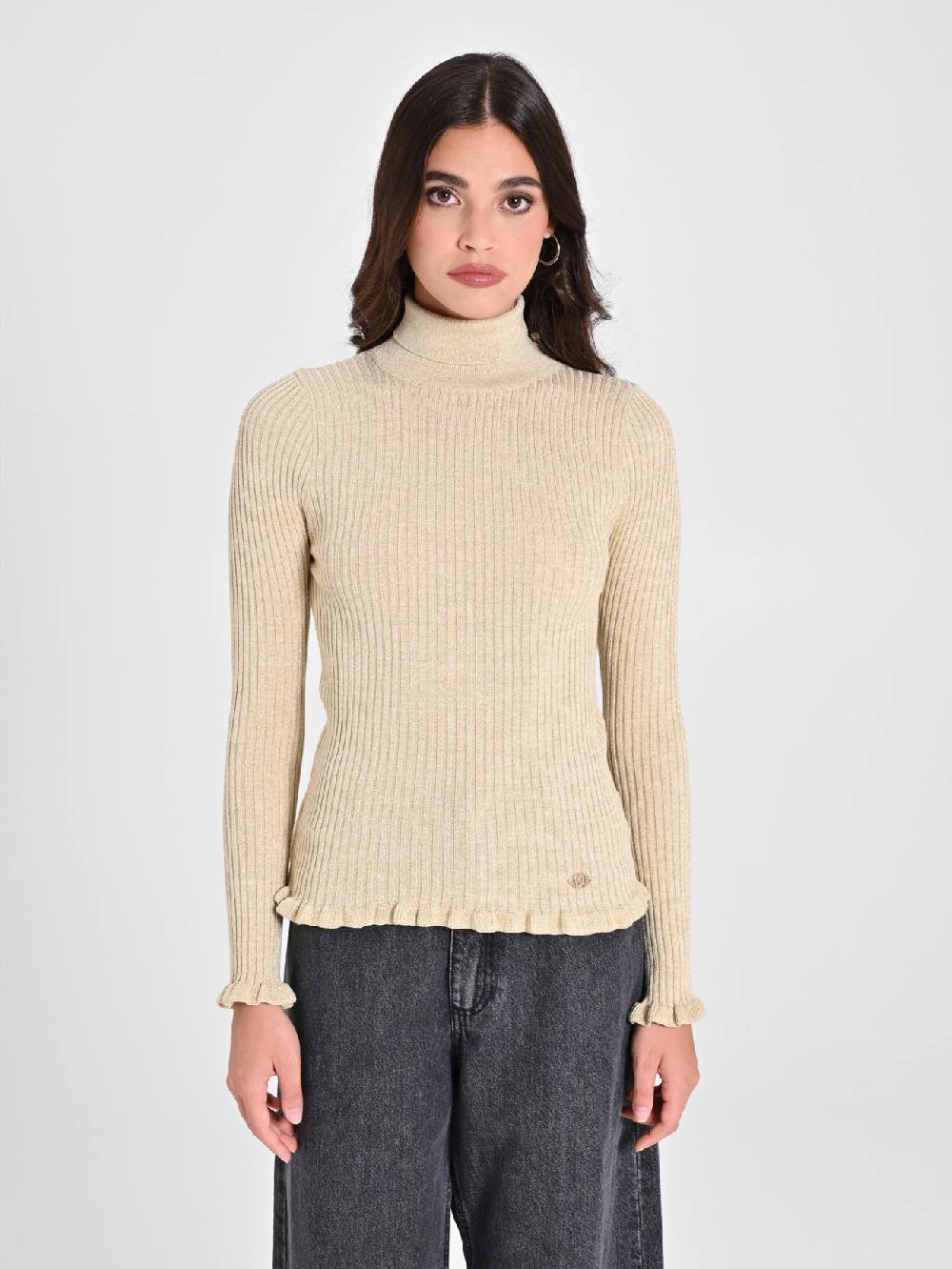 Rinascimento Maglioncino Oro Lurex In Vendita