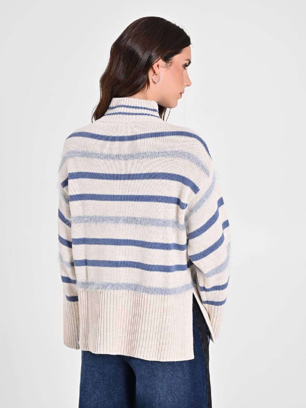 Rinascimento Maglia misto Lana a Righe I Più Venduti