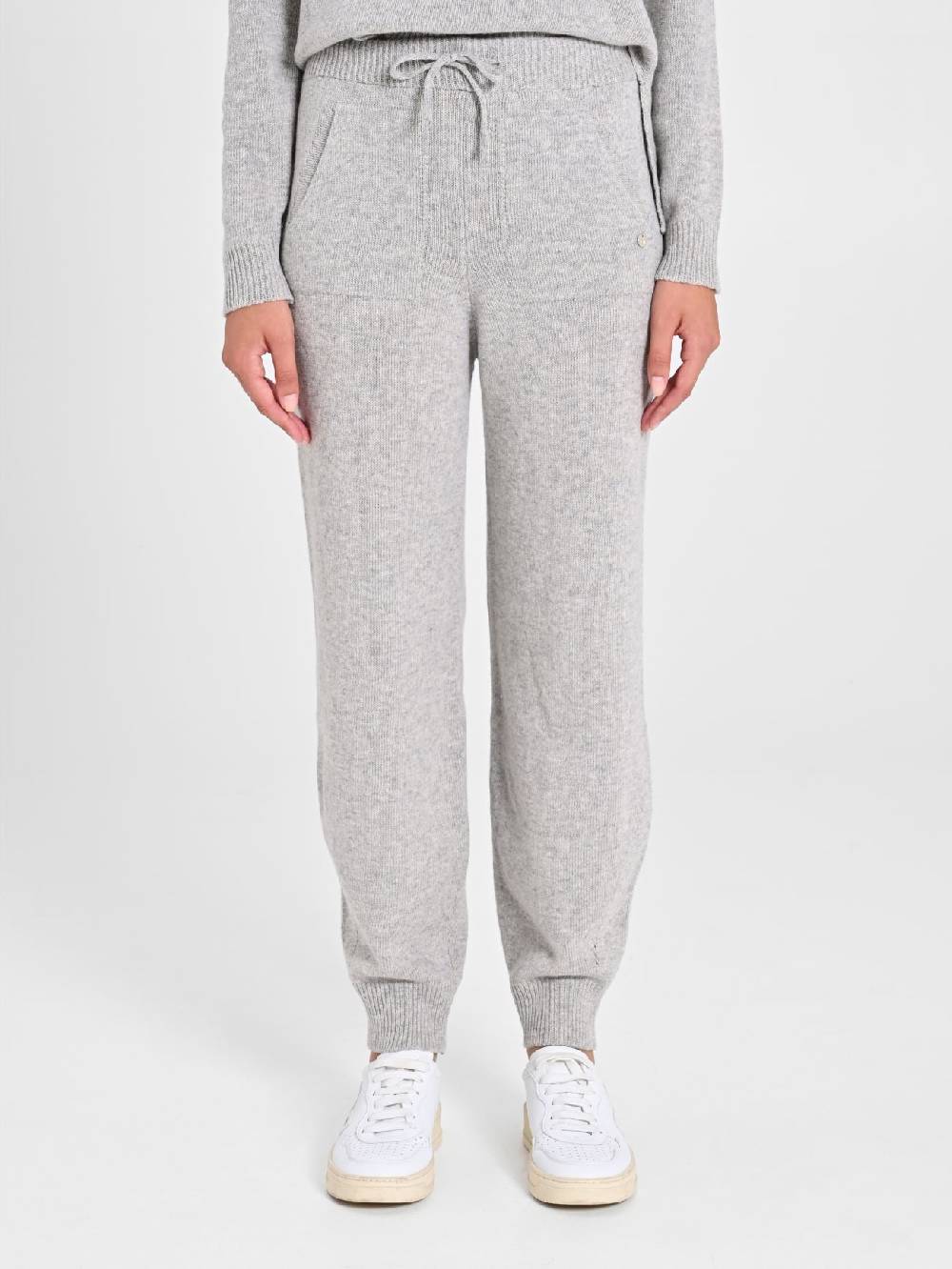 Rinascimento Joggers Misto Cachemire Donna Nuova