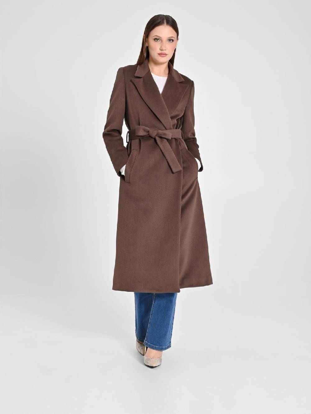 Rinascimento Cappotto Vestaglia Cioccolato Online Outlet