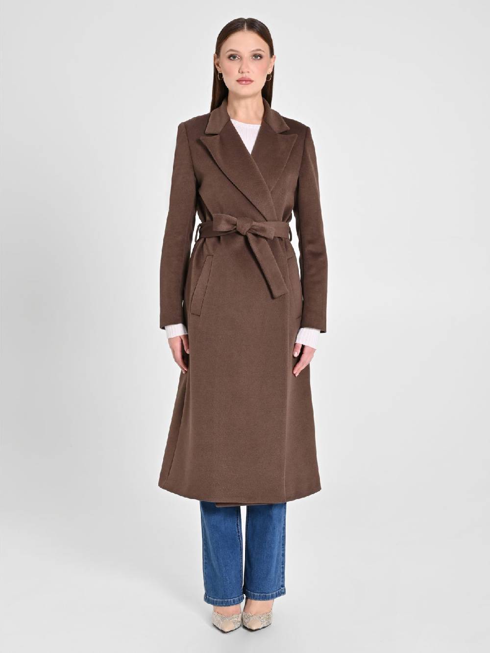 Rinascimento Cappotto Vestaglia Cioccolato Online Outlet