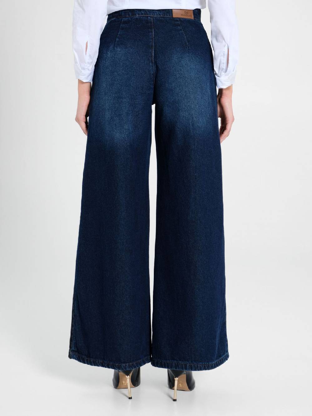 Rinascimento Jeans Palazzo con Banda Nuovi prodotti