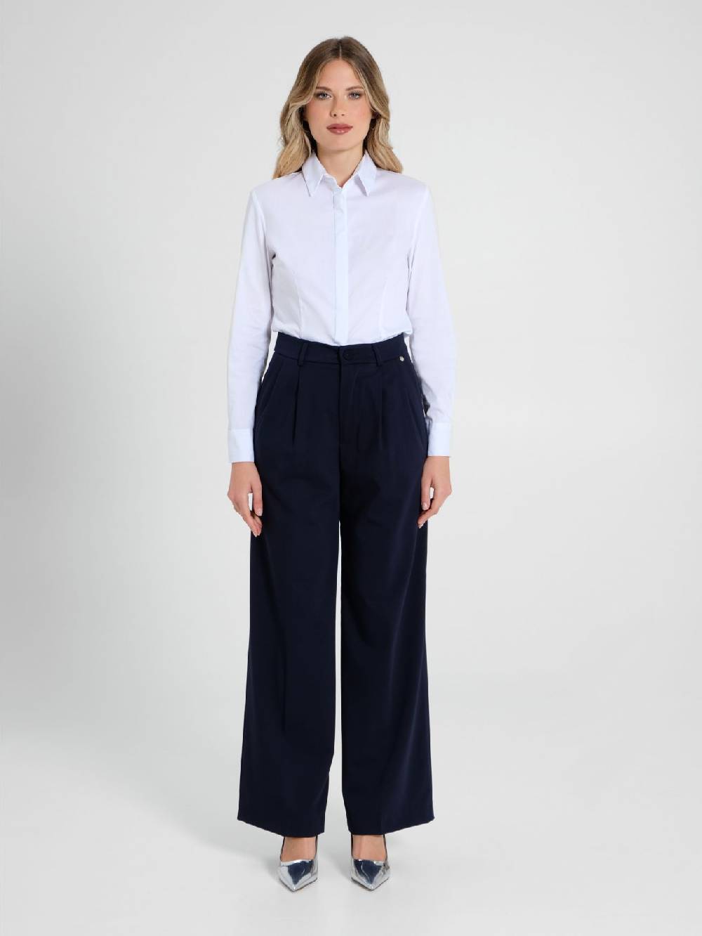 Rinascimento Pantaloni Sartoriali misto Lana Ultimi due giorni