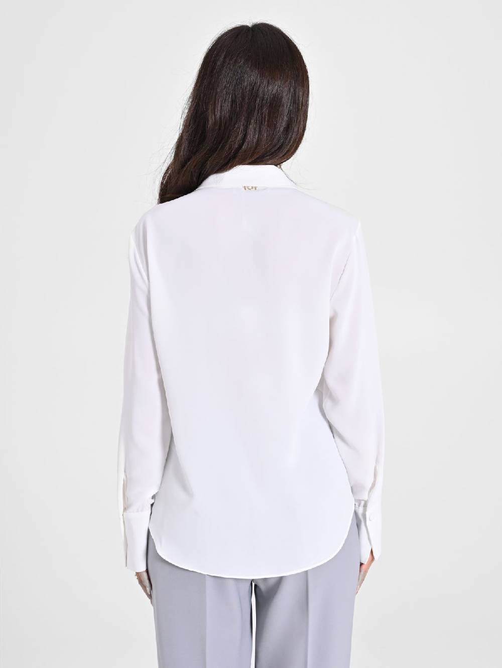 Rinascimento Camicia con Bottoni Ricoperti Convenienza